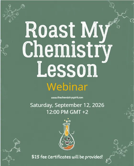 Roast my Chemistry Lesson