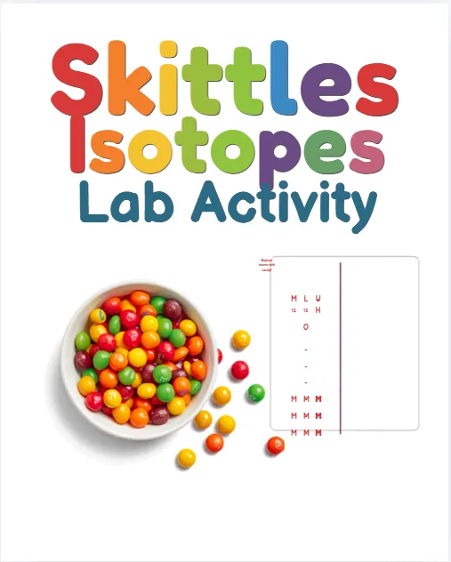 Skittles Isotopes Lab activity