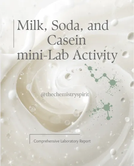What Happens When Milk Meets Soda? Mini lab activity