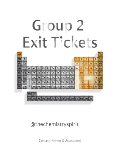 Group 2 Exit Tickets